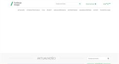 Desktop Screenshot of fundacjaimago.pl